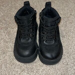 Zara baby black boots baby size 5.5